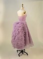 Dress, Lanvin-Castillo (French, active 1950–62), synthetic, metal, French